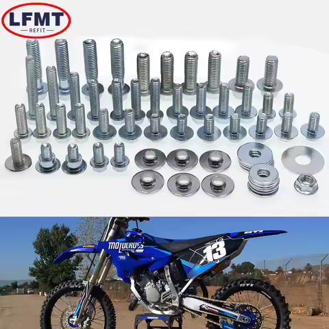 Motocross Hardware Bolt Full Plastics Fastener Kit For YAMAHA YZ WR YZ86 250 YZ450 250F 250FX 450F 4