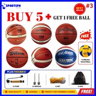 MOLTEN BG4500 GG7X GQ7X BG5000 SPALDING WILSON Basketball Ball Buy Any 5Get1 Free Mikasa Volleyball