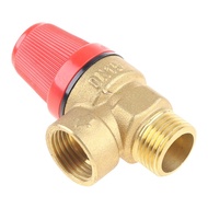 Brass Safety Valve Drain Relief Swithch For Solar Water Heater Inner&amp;Outer Wire