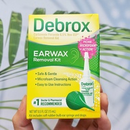 ผลิตภัณฑ์กำจัดขี้หู Earwax Removal KIT 15mL (Debrox®) Ear Wax with Gentle Microfoam Cleansing Action