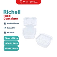 RICHELL Animal-Shaped Food Container 50ml, 100ml, 150ml