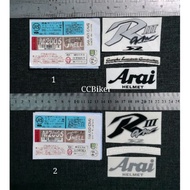 Helmet Sticker - ARAI Sticker