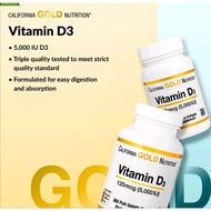 Vitamin D3, 50-125mcg(2000iu-5000iu), 90 - 360 softgels