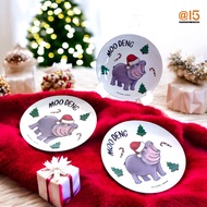 สินค้าเมลามีนน้องหมูเด้ง สุดคิวท์ Collection 2 จาก Srithai X Moodeng