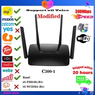 [Modified]Wifi Router Modem Wifi Sim Card Unlimited Data Hotspot WIFI CPE 4G LTE Modem Router Home Hotspot Antenna for Malaysia