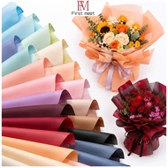 20PCS Kertas Pembalut Bunga 2 Tone Flower Wrapping Paper Waterproof