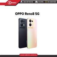 OPPO Reno8 5G [8GB RAM | 256GB ROM] - MediaTek Dimensity 1300 (6 nm) - Original Warranty Oppo Malaysia