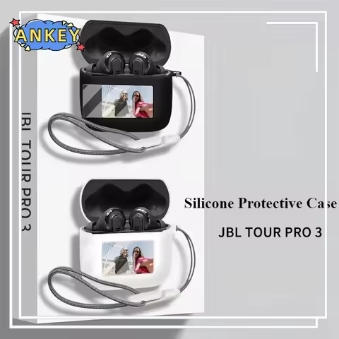 Case for JBL Tour Pro 3 Protective Nylon Lanyard Soft Cover TOUR PRO2 Shells Anti Dust Sleeve Hand R