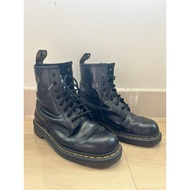 Authentic Dr. Martens boots + polish