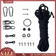 [Gedon] Kayak Boat Canoe Anchor Trolley Rope Pulley Screws Hardware Accessories