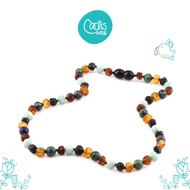 Cjn444 BALTIC AMBER JUNIOR GEM COLLECTIONS Necklace BY CARLIS BABY