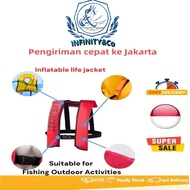 Automatic inflatable life jacket professional portable adult life jacket hanging neck life jacket li