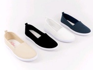 sepatu balet wanita terbaru putih/sepatu wanita sneakers casual putih polos/spatu kets wanita warna 