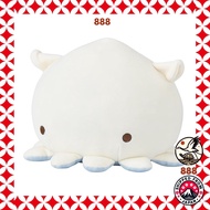 Marshmallow Aqua Mie Sea Creature Plushies - Available in various aquatic designs including squid, m