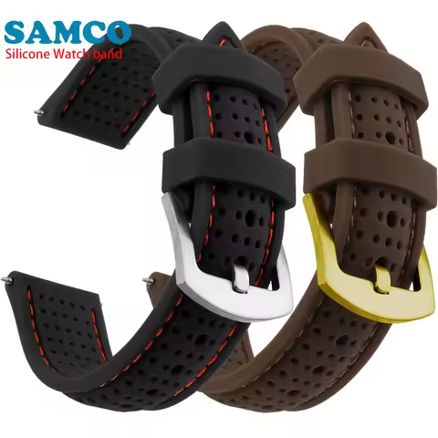 Silicone Watch Band Rubber Watch Strap 20mm 22mm 24mm 18mm 26mm Watch Strap Watch Replacement Watchb