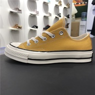 Converse/Converse 1970s yellow high-top canvas shoes classic original Samsung dard breathable mens a