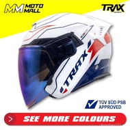 【In stock】Trax TG-263E Open-Face Helmet (PSB Approved) 91ST