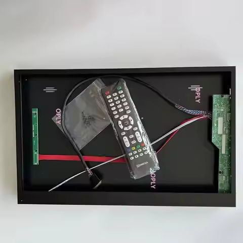 Metal case with TV Controller driver Board kit for B140XW03 BT140GW01 1366×768 14" screen monitor US