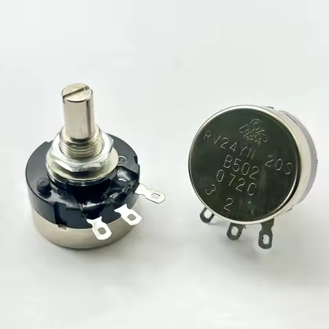 1 piece original Japanese TOCOS potentiometer RV24YN 20S B502, handle length 20mm