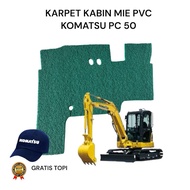 Mini excavator Cabin Floor Carpet Komatsu PC78 KOMATSU PC50