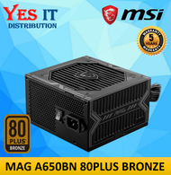 MSI MAG MPG A650BN 80 PLUS BRONZE PSU POWER SUPPLY