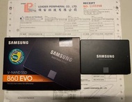 Samsung 860 EVO SATA 2.5吋 SSD 500GB V-NAND 99%健康度 聯強保養