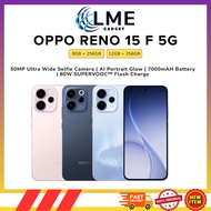 OPPO Reno15 F 5G(8GB+256GB|12GB+256GB) | 50MP Ultra Wide Selfie Camera | 7000mAH Battery