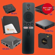 Compatible with Android box Bluetooth voice remote control, universal for TV98PRO/TX20 PRO/Q5/S8PRO/