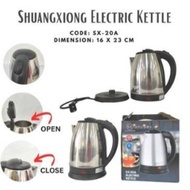 [ NEW ONHAND Items] SHUANGXIONG STAINLESS ELECTRIC Kettle/ INITAN NG TUBIG