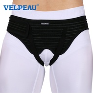 🔥[SPECIAL OFFER]🔥VELPEAU Hernia Belt Truss Adjustable for Single/Double Inguinal or Sports Hernia with 2 Compression Pad