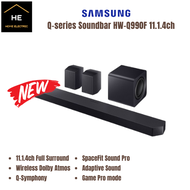 SAMSUNG Q-series Soundbar HW-Q990D / HW-Q990F 11.1.4ch with Sub Woofer & Rear Speaker