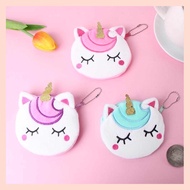 Ready Stock Unicorn Cartoon Coin Bag Cute Coin Purse Unicorn Coin Bag