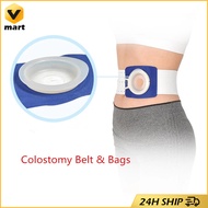 Ostomy Belt Drainable Urostomy Bag After Colostomy Ileostomy Pouch Colostomy Belt with 100Pcs Ostomy