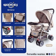Arc New! Stroller Space Baby Handle Bisa 2 Arah Spacebaby Sb 6212