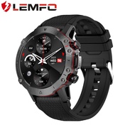 LEMFO ELF3 AMOLED Screen Men's Smart Watch 3ATM Waterproof Monitor 380mAh Sports Support Bluetooth Call