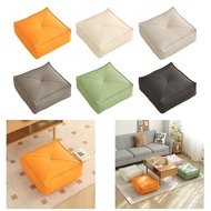 [Homyl478] Floor Pillow Square Futon Meditation Cushion Floor Seating Cushion for