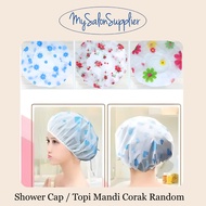 Shower Cap Patterned Shower Cap/