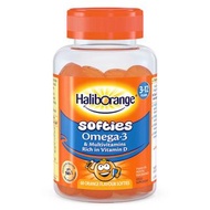 「現貨」 英國直送 Haliborange 兒童綜合維他命 + Omega-3 營養軟糖 60粒裝