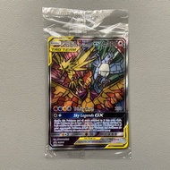 Sealed Pokemon TCG Moltres &amp; Zapdos &amp; Articuno GX Stained Glass Full Art SM210 Hidden Fates