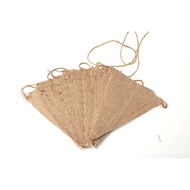 SEPTEMBER Hot Sale Lace Bunting Fabric Hessian Bunting New Wedding Shabby 13 Flags Decor Burlap Bann
