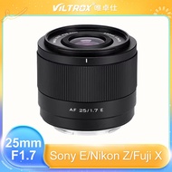 Viltrox 25mm f1.7 Air APS-C Auto Focus Large Aperture Prime Lens For Mirrorless Cameras