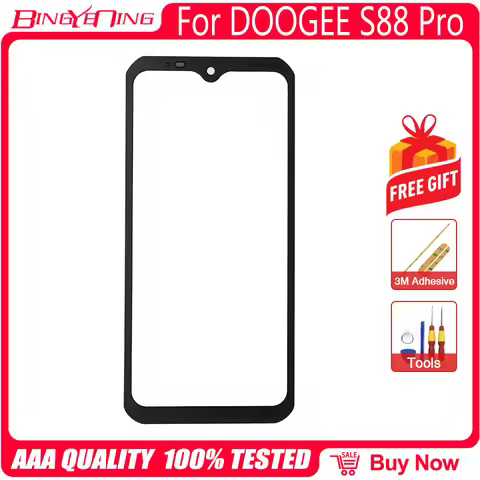 Original For Doogee S88 Pro Y8/X90L V30 S96 Pro LCD Display Touch Panel Front Glass Accessories Part