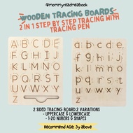 Montessori Wooden Tracing Boards Learn to Write Board