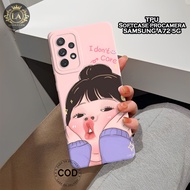 HP Latest Samsung A72 5G Case - Ugly Fashion Case - Samsung A72 5G Softcase - Pro Camera Case - Late