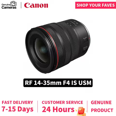 Canon RF 14-35mm F4 IS USM Lens Full Frame Mirrorless Camera Lens Large Aperture Wide Angle Autofocu