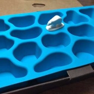 Polar ice tray 北極熊藍色大海製冰盒 冰塊盒  全新 文青送禮好物 矽膠材質 軟軟可凹