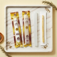 Organic Miswak Sticks for Whitening & Fresh Breath with Easy Holder