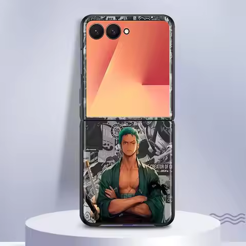 Back Phone Cover Funda Case for Samsung Galaxy Flip5 Flip4 Flip6 Z Flip 7 6 5 4 3 Flip7 FE Flip3 One