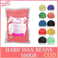 LILIN 500gr Hard Wax Beans Depilatory Wax Beans Body Hair Removal Wax - Easyplus