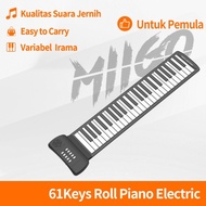 61keys Roll Piano Electric Piano Portable Folding Beginner Training Piano